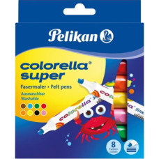 Pelikan Flomasteri Colorella Super 8 krāsas (804905)