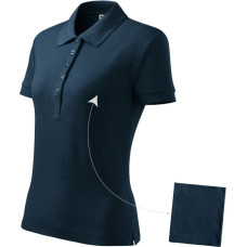 Malfini Cotton polo shirt W MLI-21302 navy blue (XS)