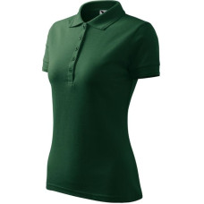 Malfini Pique Polo W MLI-210D3 dark green polo shirt (XS)