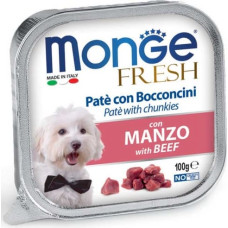 Monge Fresh pate with Beef 100 g - konservi suņiem