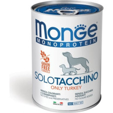 Monge Monoproteinic Pate 100% turkey 400 g - konservi suņiem