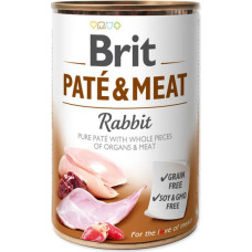 Brit CARE wet Rabbit Paté & Meat 400 g konservi suņiem