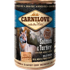 Carnilove Wild Meat Salmon & Turkey 400 g konservi suņiem