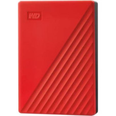 Western Digital HDD External WD My Passport (6TB, USB 3.2) Red