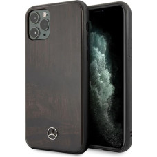 Mercedes Wood Line Rosewood case for iPhone 11 Pro - brown