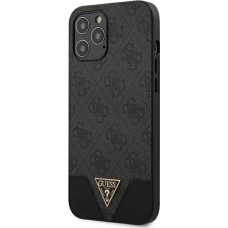 Guess 4G Triangle Collection case for iPhone 12 Pro Max - gray