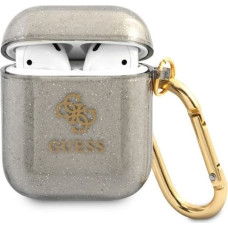 Guess GUA2UCG4GK AirPods cover black/black Glitter Collection