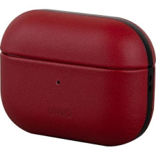 Uniq Terra Genuine Leather case for AirPods Pro - red