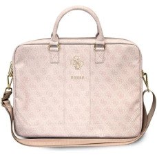 Guess 4G Big Logo bag for a 16'' laptop - pink