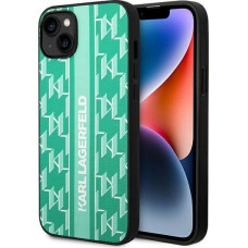 Karl Lagerfeld KLHCP14MPGKLSKN iPhone 14 Plus 6.7 "hardcase green / green Monogram Stripe