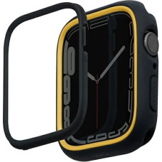 Uniq Moduo case for Apple Watch 4/5/6/7/8/SE/SE2 40/41mm - black and mustard