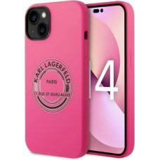 Karl Lagerfeld KLHCP14MSRSGRCF iPhone 14 Plus 6.7 "hardcase pink / pink Silicone RSG