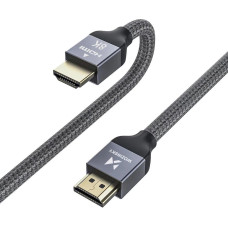 Wozinsky [RETURNED ITEM] Wozinsky cable HDMI 2.1 8K 60 Hz 48 Gbps / 4K 120 Hz / 2K 144 Hz 3 m silver (WHDMI-30)