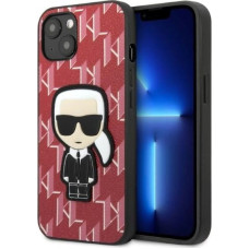 Karl Lagerfeld KLHCP13SPMNIKPI iPhone 13 mini 5.4" hardcase red/red Monogram Ikonik Patch