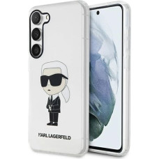 Karl Lagerfeld KLHCS23MHNIKTCT S23+ S916 transparent hardcase Ikonik Karl Lagerfeld