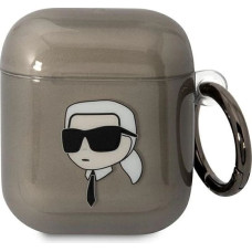 Karl Lagerfeld KLA2HNIKTCK AirPods 1/2 cover black/black Karl`s Head