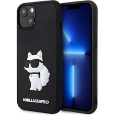 Karl Lagerfeld KLHCP14M3DRKHNK iPhone 14 Plus 6.7" black/black hardcase Rubber Choupette 3D