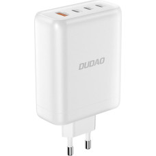 Dudao GaN Dudao A140EU USB-A / 3xUSB-C PD 140W charger - white