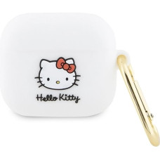 Hello Kitty Silicone 3D Kitty Head case for AirPods 3 - white