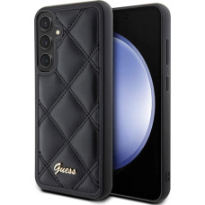 Guess GUHCS23FEPSQSQSK S23 FE S711 black/black hardcase Quilted Metal Logo