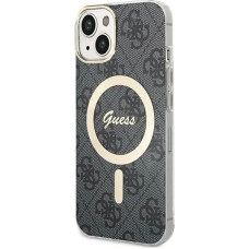 Guess 4G MagSafe case for iPhone 15 Plus / 14 Plus - black