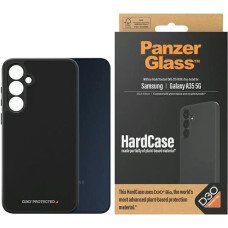 Panzerglass HardCase with D3O® Bio and Military Grade Certification for Samsung Galaxy A35 5G - Transparent and Black