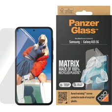 Panzerglass Matrix Ultra-Wide Fit foil with positioner for Samsung Galaxy A55 5G