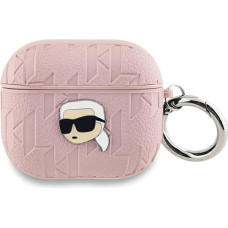 Karl Lagerfeld Monogram Karl Head case for AirPods 3 - pink