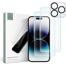 Tech-Protect Supreme Set for iPhone 14 Pro 2x tempered glass for display / tempered glass for camera