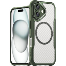 Hurtel Leading Series MagSafe Silicone Case for iPhone 16 - Green