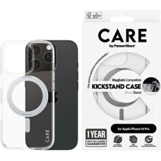 Panzerglass CARE by PanzerGlass Feature Kickstand Case iPhone 16 Pro 6.3" silver/silver MagSafe 1326