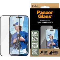 Panzerglass Screen Protector iPhone 16 6.1" Ultra-Wide Fit 2861