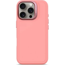 Decoded AntiMicrobial Silicone Stacks Backcover with MagSafe for iPhone 16 Pro - Pink