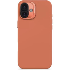 Decoded AntiMicrobial Silicone Backcover with MagSafe for iPhone 16 Plus - Orange