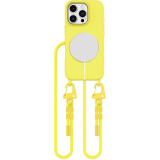 Tech-Protect MagNecklace MagSafe Case with Lanyard for iPhone 16 Pro Max - Yellow