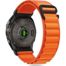 Tech-Protect Nylon Pro Strap for Garmin Fenix 5X / 5X PLUS / 6X / 6X Pro / 7X / 8 (51 MM) - Orange