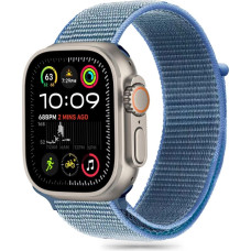 Tech-Protect Nylon Strap for Apple Watch 6 / 7 / 8 / 9 / 10 / SE (40 / 41 / 42 MM) - Blue