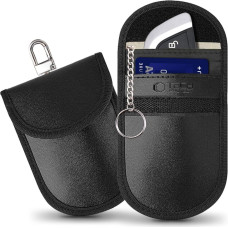 Tech-Protect KLR100 RFID Blocking Car Key Case - Black