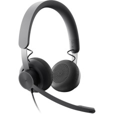 Logitech HEADSET ZONE WIRED/DARK GREY 981-000875 LOGITECH