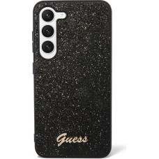 Guess GUHCS23SHGGSHK S23 S911 black/black hard case Glitter Script