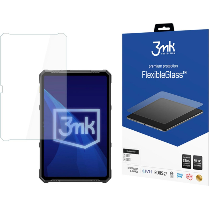 3Mk Protection Szkło hybrydowe 3mk FlexibleGlass™ na Ulefone Armor Pad 3 Pro - up to 13