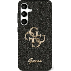 Guess Etui Guess Fixed Glitter Big 4G Metal Logo do Samsung Galaxy S25 Ultra czarny