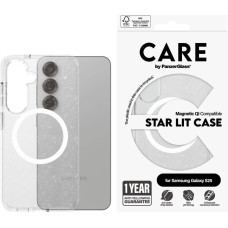 Panzerglass CARE by PanzerGlass Flagship Urban Combat Starlight White QI Case for Samsung Galaxy S25 - Transparent