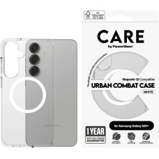 Panzerglass CARE by PanzerGlass Flagship Urban Combat White QI Case for Samsung Galaxy S25+ - Transparent