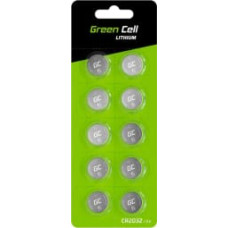 Green Cell Baterijas Green Cell Blister 10x Lithium CR2032