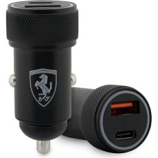 Ferrari PD-QC 3.0 20W Fast Charge Car Charger - Black