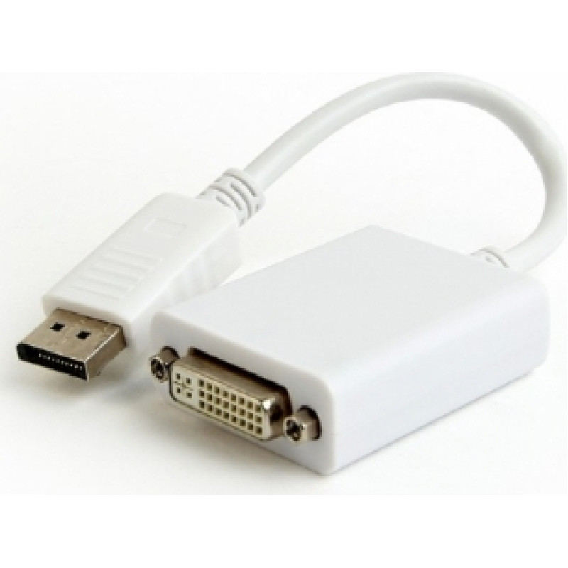 Gembird DisplayPort Male - DVI Female White 4K