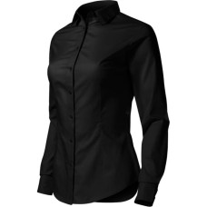 Malfini Style LS W MLI-22901 black shirt (L)