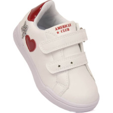 American Club Jr AM925A Velcro sports shoes, white (23)