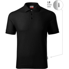 Malfini Reserve M MLI-R22LB polo shirt, black (L)